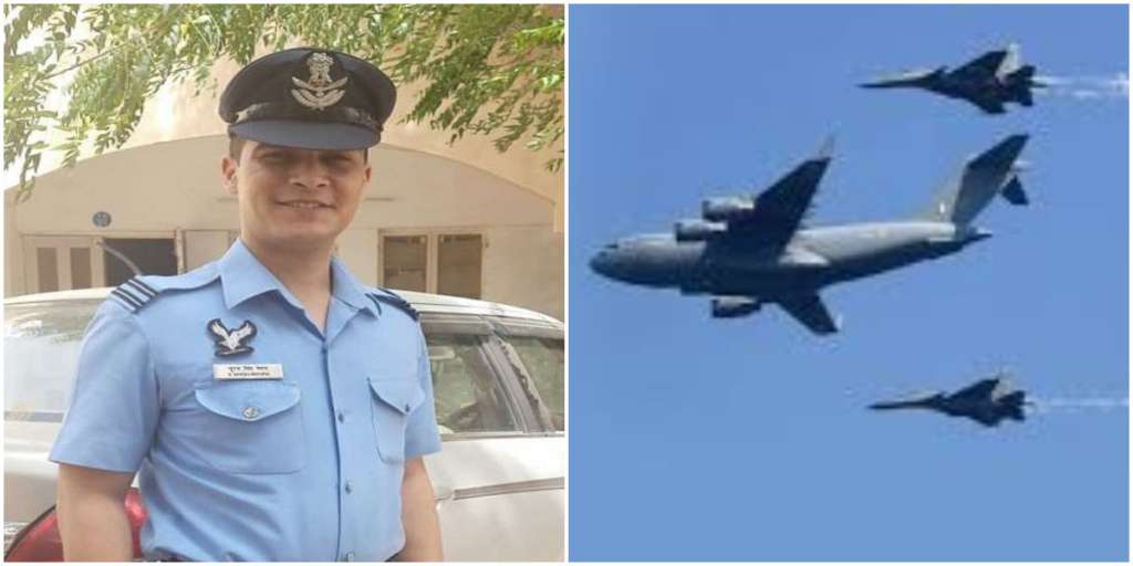 Suraj Mehra Indian Air Force Flying Lieutenant