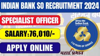 Indian Bank Recruitment 2024