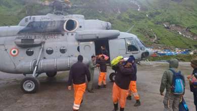 उत्तराखंडः केदारघाटी में रेस्क्यू अभियान का प्रथम चरण पूरा, एमआई-17 हेलीकॉप्टर को विदा