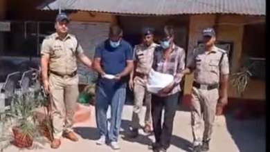 पांच लाख की चरस के साथ चालक-परिचालक गिरफ़्तार,