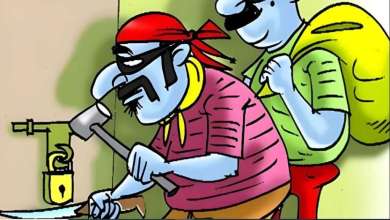 ghar ka tala tod chor