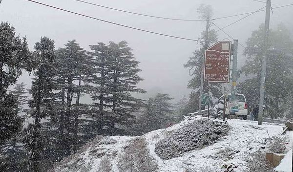 uttarakhand Snowfall news