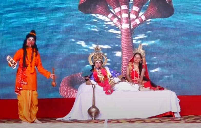 महिला रामलीला का भव्य शुभारंभ, नारद मोह लीला का हुआ मंचन