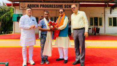 APS में श्रमिक दिवस व सांसद अजय भट्ट का जन्मदिवस धूमधाम से मनाया