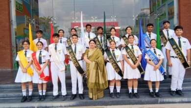 हल्द्वानी: DPS में स्कॉलर बैज समारोह का भव्य आयोजन, मेधावी छात्रों को किया गया सम्मानित