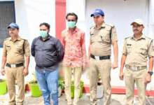 बुर्जगों से 82 लाख की ठगी करने वाले दो ठगों को गुजराज से उठा लायी अल्मोड़ा पुलिस