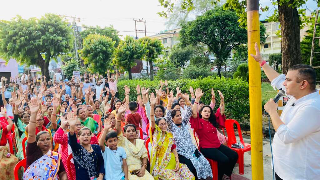 हल्द्वानीः अतिक्रमण कार्रवाई के खिलाफ महापंचायत, विधायक सुमित हृदयेश ने जताया विरोध