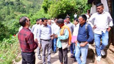 बागेश्वर: अंतर-मंत्रालयी केंद्रीय टीम ने आपदा प्रभावित क्षेत्रों का किया निरीक्षण, राहत व पुनर्वास कार्यों की समीक्षा