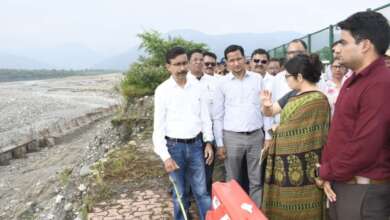 नैनीताल जिले में 443 करोड़ का नुकसान, केंद्रीय टीम ने किया आंकलन
