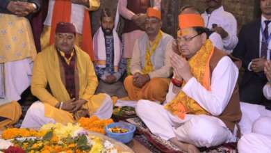 अल्मोड़ा: जागेश्वर धाम में मुख्यमंत्री धामी ने की पूजा-अर्चना, 76.78 करोड़ की योजनाओं का किया लोकार्पण एवं शिलान्यास