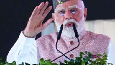 देहरादून: पहाड़ी रंग में रंगे प्रधानमंत्री मोदी, म्यारू नमस्कार, पैलाग सैंवा-सौंली