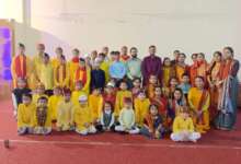 हल्द्वानी: मां जगदम्बा मधुर संगीत विद्यालय में धूमधाम से मनाया राज्य स्थापना दिवस