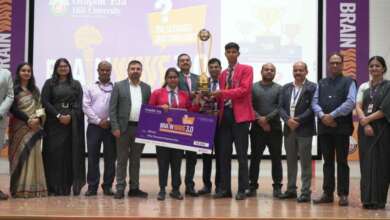 हल्द्वानी: ग्राफ़िक एरा में “ब्रेनवेव 3.0” क्विज़, भारतीयम इंटरनेशनल स्कूल चैंपियन