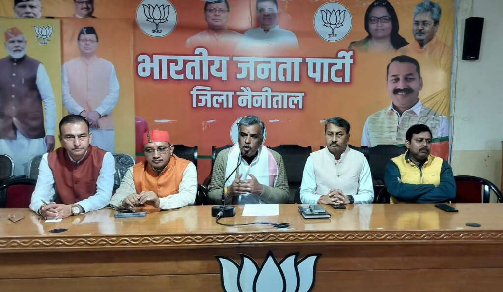 हल्द्वानी: धामी सरकार के विकास मॉडल से उत्तराखंड स्वर्णिम युग की ओर: जोशी