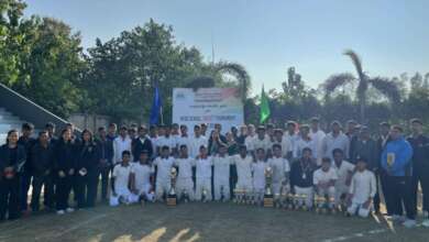 हल्द्वानी: पीएसए क्रिकेट टूर्नामेंट, BLM ने फाइनल में जीती ट्रॉफी