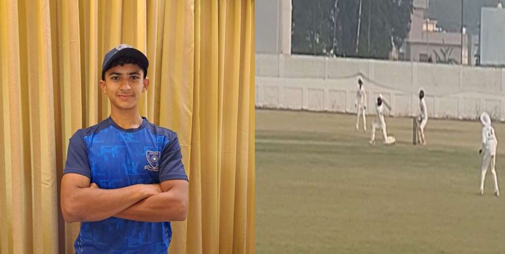 शाबास भुलाः कूच बिहार ट्रॉफी में हल्द्वानी के रक्षित डालाकोटी का धमाका, ठोका दोहरा शतक