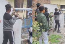 हल्द्वानी में फिर कब्जे की कोशिश, नगर निगम ने विरोध के बावजूद ढहाया कब्जा