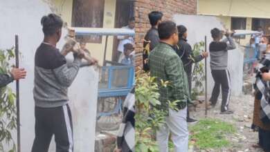 हल्द्वानी में फिर कब्जे की कोशिश, नगर निगम ने विरोध के बावजूद ढहाया कब्जा