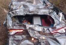 बसौली के समीप कार खाई में गिरी, 11 माह के मासूम समेत तीन की मौत