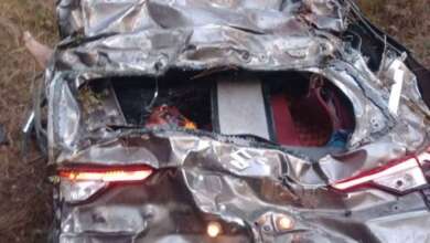 बसौली के समीप कार खाई में गिरी, 11 माह के मासूम समेत तीन की मौत